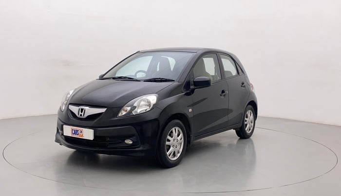2012 Honda Brio V MT, Petrol, Manual, 70,175 km, Left Front Diagonal