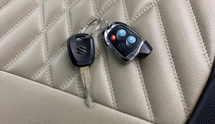 2020 Maruti New Wagon-R LXI CNG 1.0, CNG, Manual, 26,472 km, Key Close Up