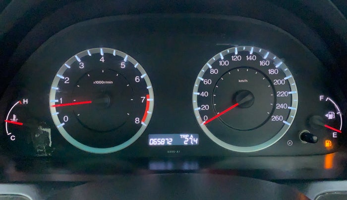 2011 Honda Accord 2.4 MT, Petrol, Manual, 66,093 km, Odometer Image