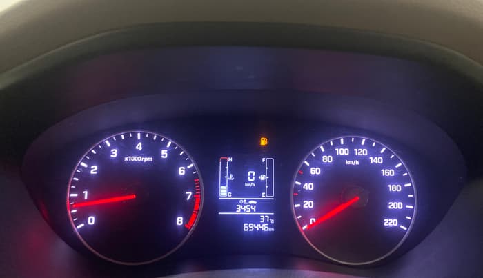 2019 Hyundai Elite i20 SPORTZ PLUS 1.2, Petrol, Manual, 69,425 km, Odometer Image