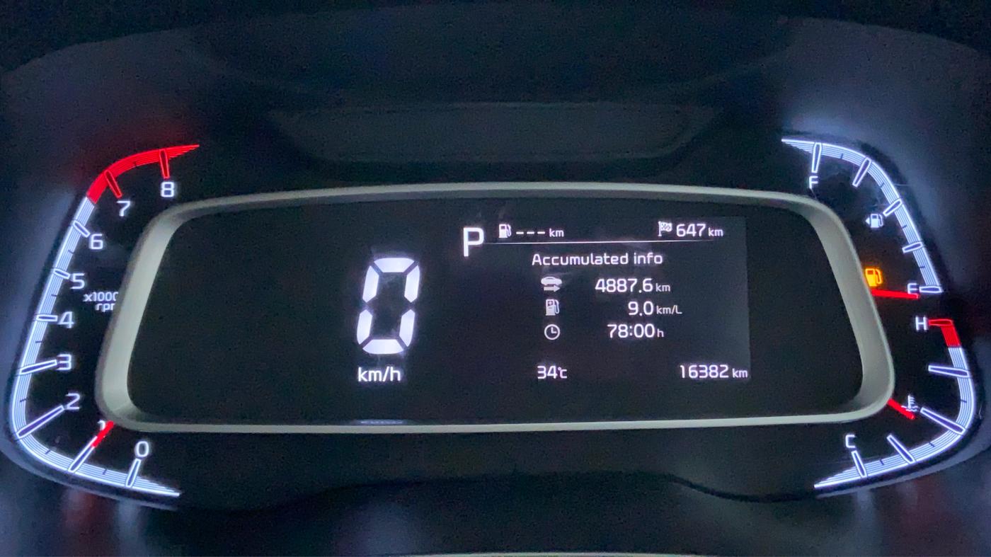 2020 KIA SONET GTX PLUS DCT 1.0, Petrol, Automatic, 16,425 km, Odometer Image