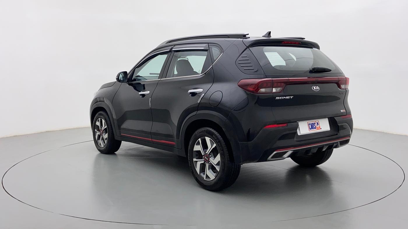 2020 KIA SONET GTX PLUS DCT 1.0, Petrol, Automatic, 16,425 km, Left Back Diagonal