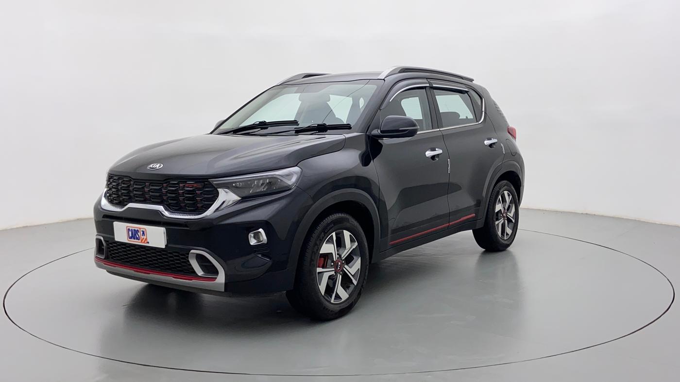 2020 KIA SONET GTX PLUS DCT 1.0, Petrol, Automatic, 16,425 km, Left Front Diagonal