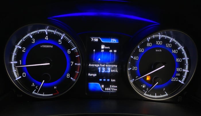 2020 Maruti Baleno ZETA PETROL 1.2, Petrol, Manual, 99,669 km, Odometer Image