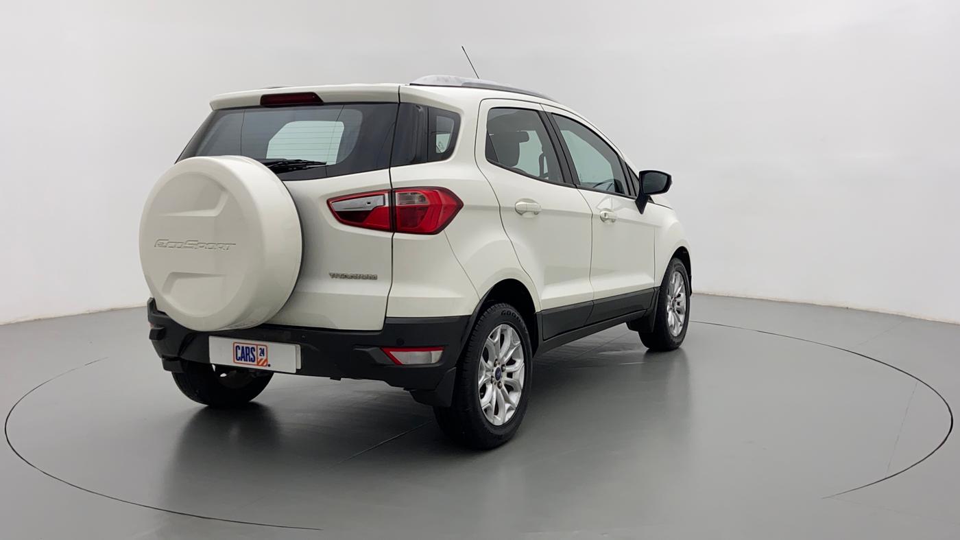 2015 Ford Ecosport 1.5 TITANIUM TI VCT AT, Petrol, Automatic, 68,574 km, Right Back Diagonal