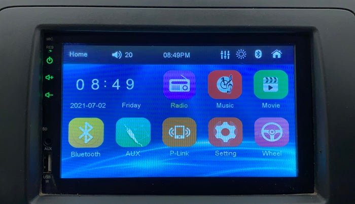 2011 Maruti Swift LXI, Petrol, Manual, 78,858 km, Infotainment System