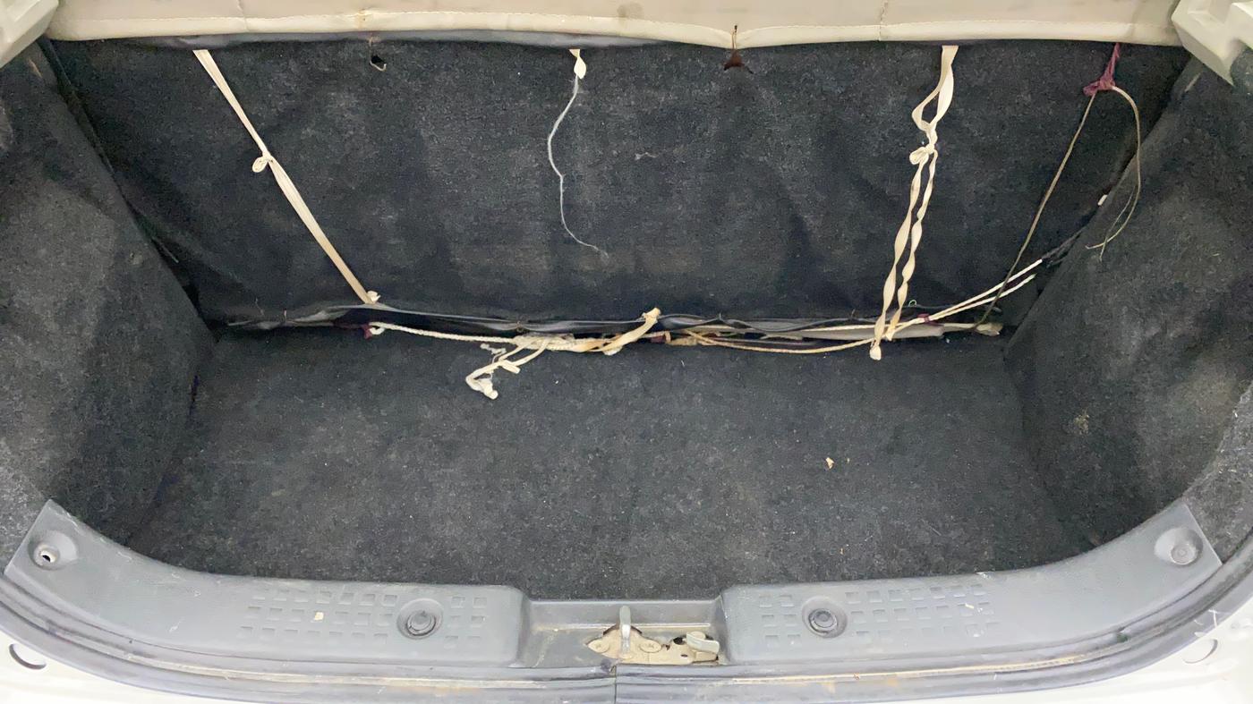 2011 Maruti Swift LXI, Petrol, Manual, 78,858 km, Boot Inside