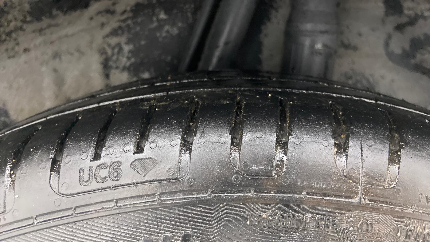 2018 Honda Amaze 1.2L I-VTEC V, Petrol, Manual, 97,090 km, Left Rear Tyre Tread