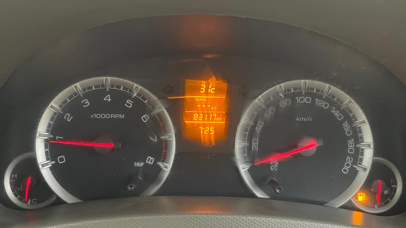 2012 Maruti Ertiga ZXI, CNG, Manual, 83,448 km, Odometer Image