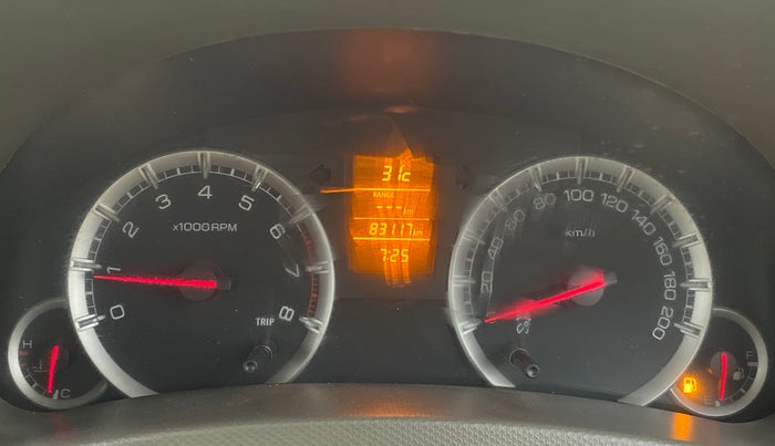 2012 Maruti Ertiga ZXI, CNG, Manual, 83,448 km, Odometer Image