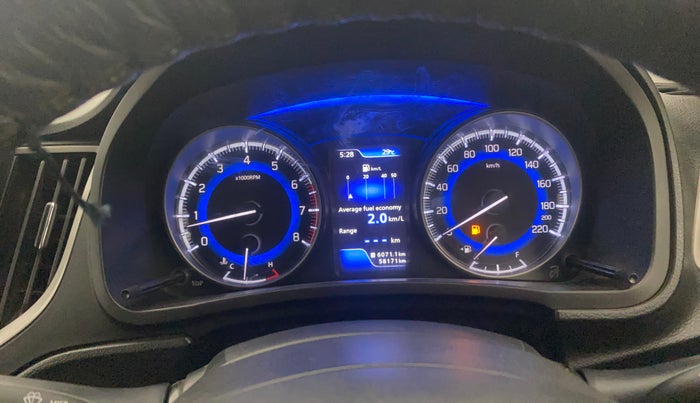 2019 Maruti Baleno ZETA PETROL 1.2, Petrol, Manual, 58,169 km, Odometer Image