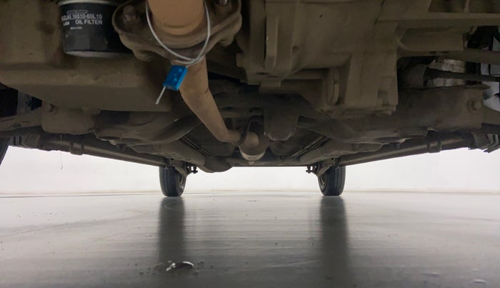 2017 Maruti Wagon R 1.0 LXI CNG, CNG, Manual, 59,624 km, Front Underbody
