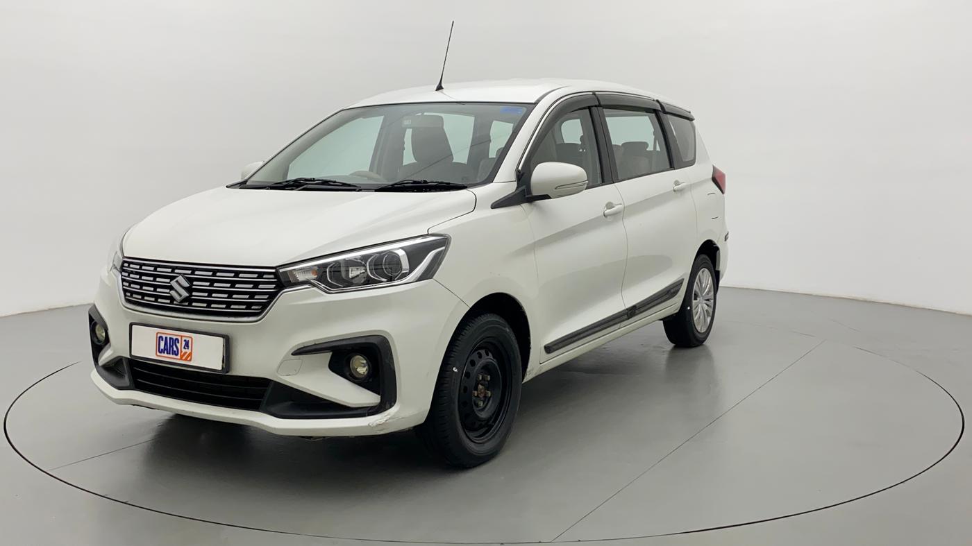 2019 Maruti Ertiga VXI SHVS, Petrol, Manual, 38,667 km, Left Front Diagonal