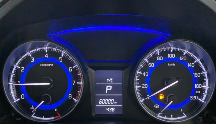 2018 Maruti Baleno DELTA CVT PETROL 1.2, Petrol, Automatic, 60,161 km, Odometer Image