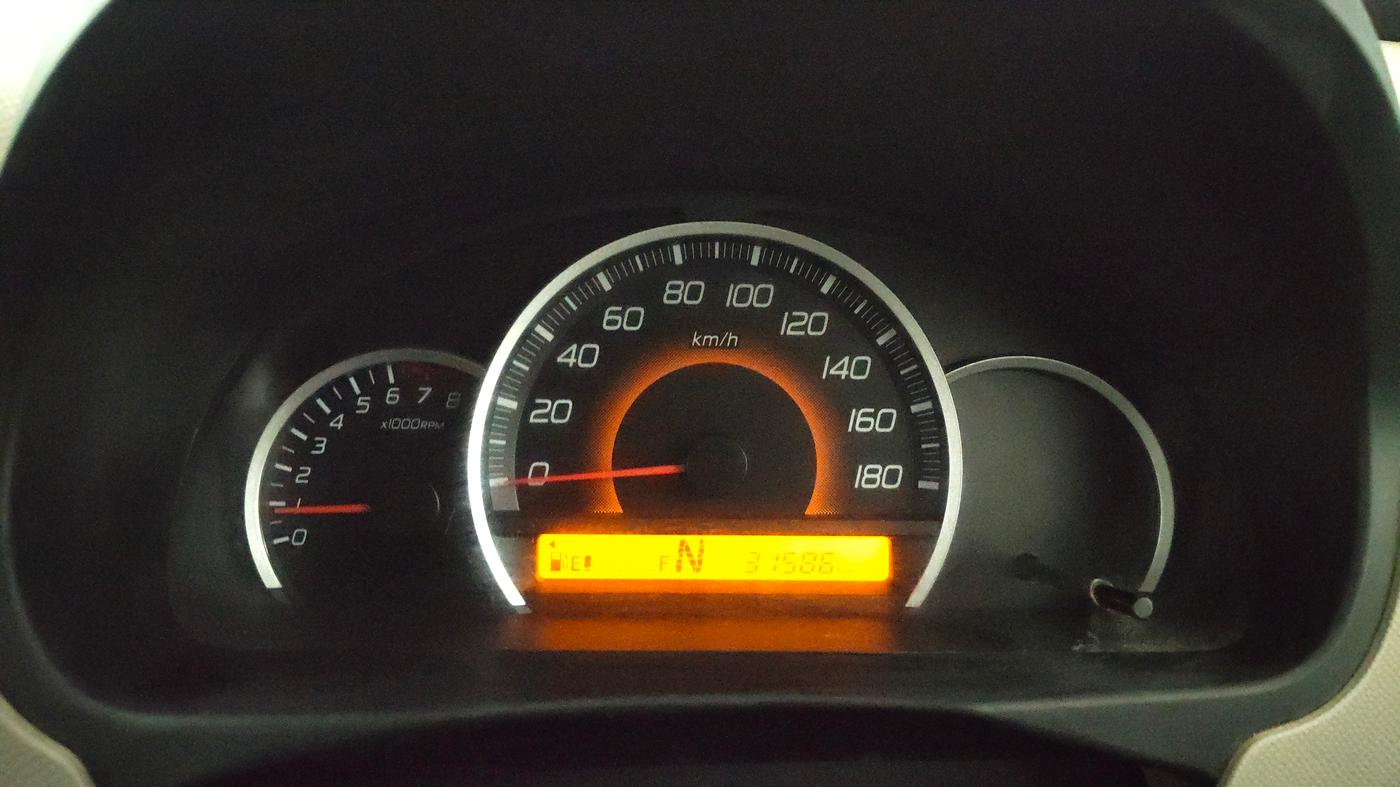 2016 Maruti Wagon R 1.0 VXI AMT, Petrol, Automatic, 31,586 km, Odometer Image