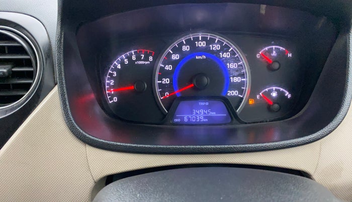 2016 Hyundai Grand i10 SPORTZ 1.2 KAPPA VTVT, Petrol, Manual, 67,039 km, Odometer Image