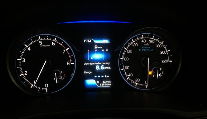 2019 Maruti XL6 ALPHA MT, Petrol, Manual, 52,801 km, Odometer Image