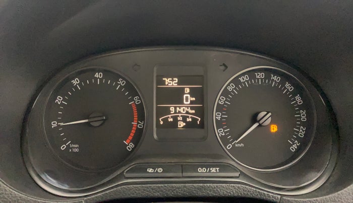 2018 Skoda Rapid 1.6 MPI STYLE PLUS MT, Petrol, Manual, 91,403 km, Odometer Image