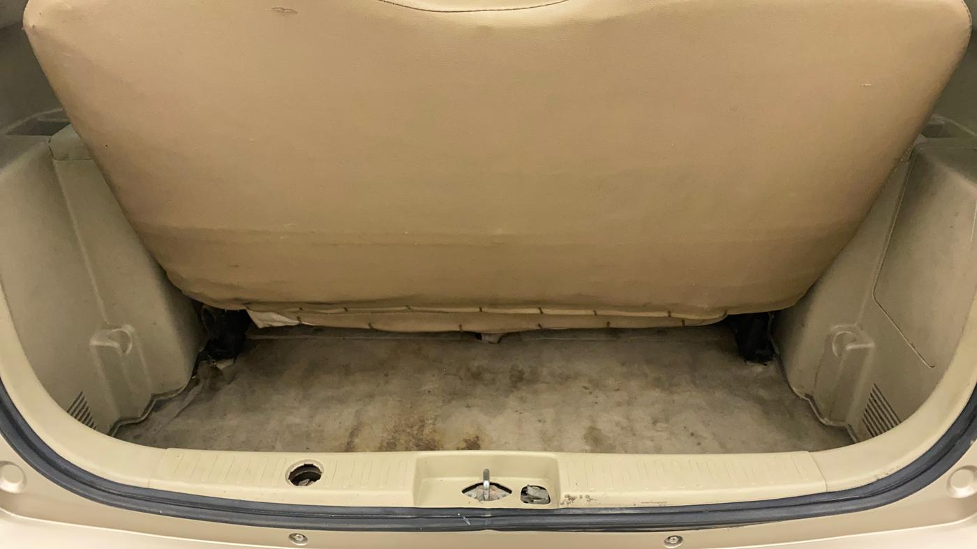 2012 Maruti Ertiga LXI, Petrol, Manual, 52,706 km, Boot Inside