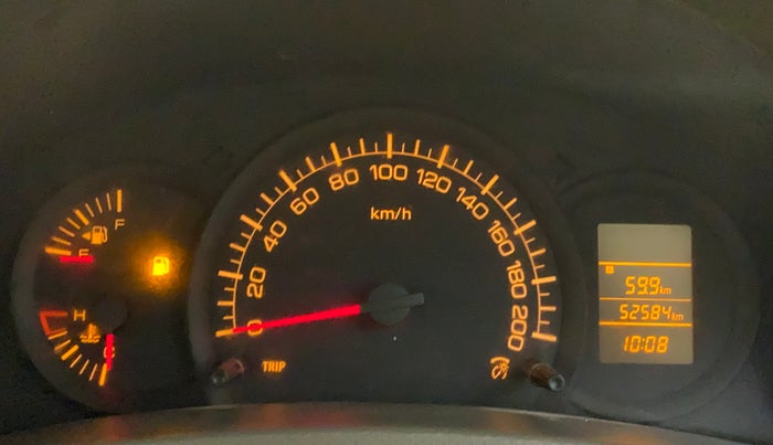 2012 Maruti Ertiga LXI, Petrol, Manual, 52,706 km, Odometer Image