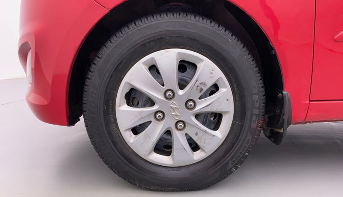 2013 Hyundai i10 ASTA 1.2 AT KAPPA2 WITH SUNROOF, Petrol, Automatic, 50,203 km, Left Front Wheel