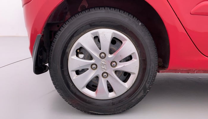 2013 Hyundai i10 ASTA 1.2 AT KAPPA2 WITH SUNROOF, Petrol, Automatic, 50,203 km, Right Rear Wheel
