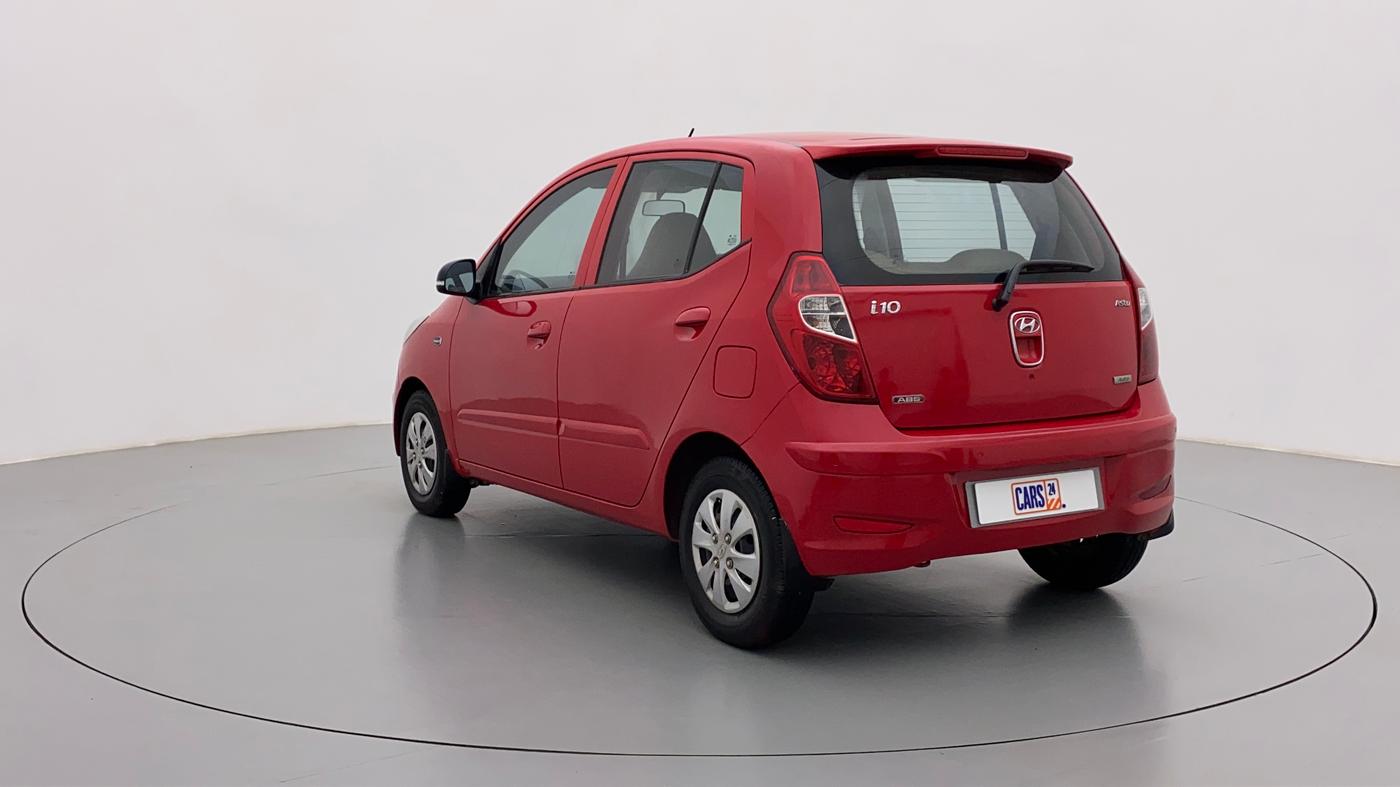2013 Hyundai i10 ASTA 1.2 AT KAPPA2 WITH SUNROOF, Petrol, Automatic, 50,203 km, Left Back Diagonal