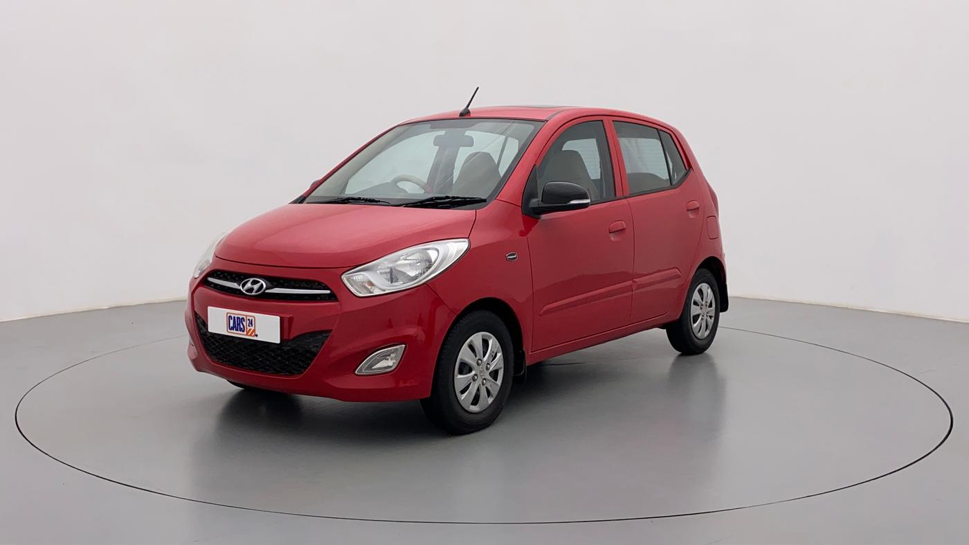 2013 Hyundai i10 ASTA 1.2 AT KAPPA2 WITH SUNROOF, Petrol, Automatic, 50,203 km, Left Front Diagonal