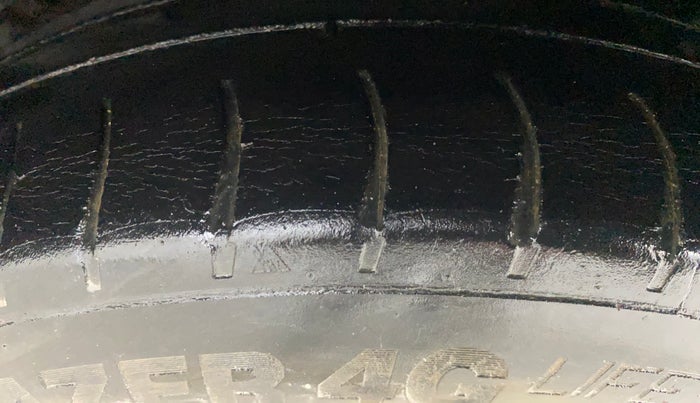 2014 Tata Zest XMA F-TRONIC DIESEL, Diesel, Automatic, 1,33,640 km, Left Rear Tyre Tread