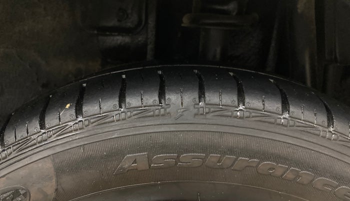 2017 Tata Tiago WIZZ EDITION PETROL, Petrol, Manual, 68,456 km, Left Rear Tyre Tread