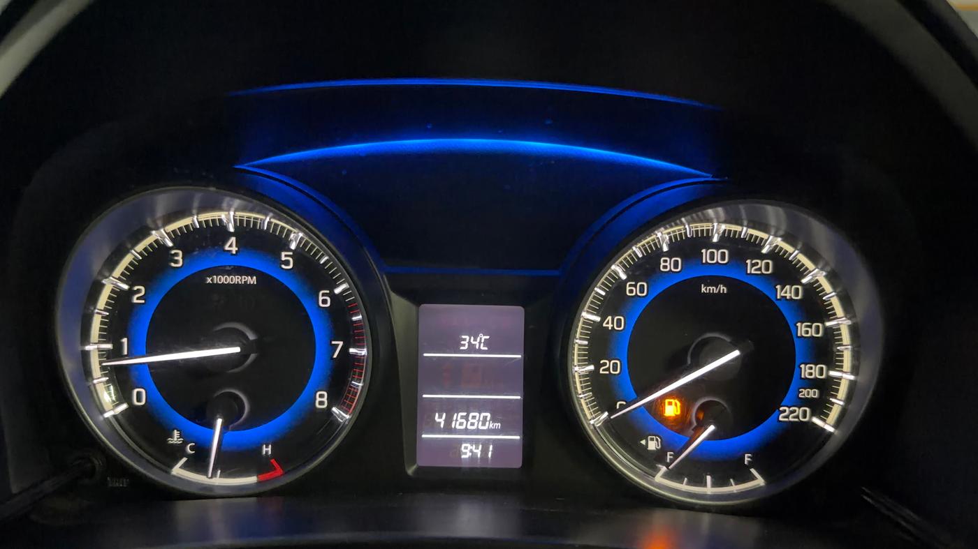 2018 Maruti Baleno DELTA PETROL 1.2, Petrol, Manual, 41,668 km, Odometer Image