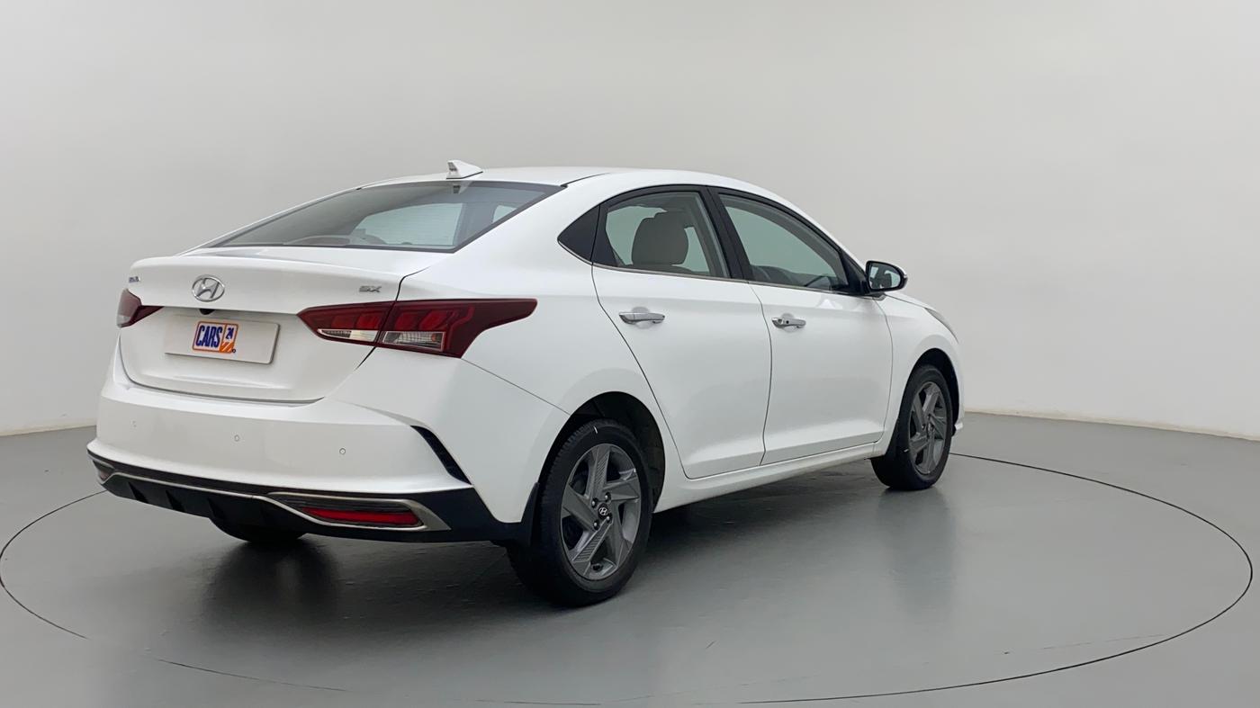 2020 Hyundai Verna SX DIESEL MT, Diesel, Manual, 26,204 km, Right Back Diagonal