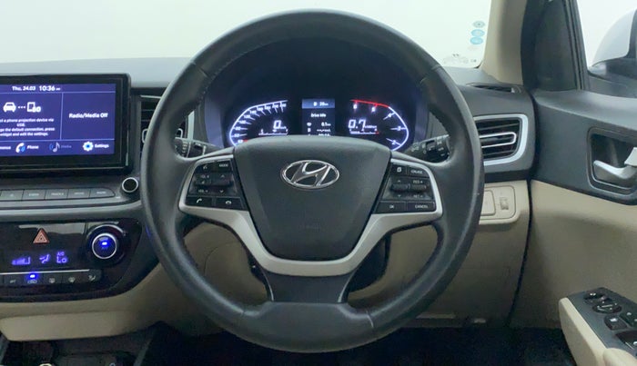 2020 Hyundai Verna SX DIESEL MT, Diesel, Manual, 26,204 km, Steering Wheel Close Up