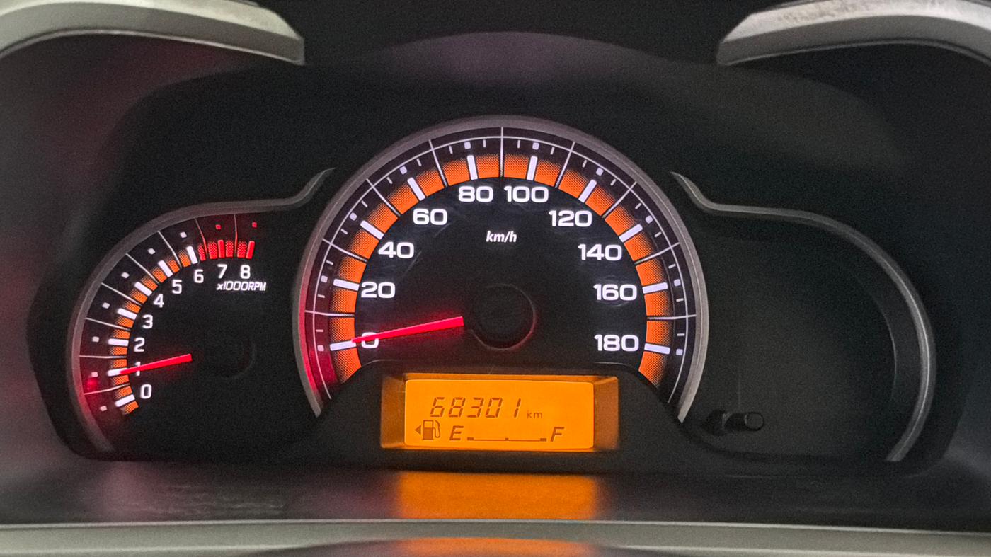 2015 Maruti Alto K10 VXI, Petrol, Manual, 68,293 km, Odometer Image