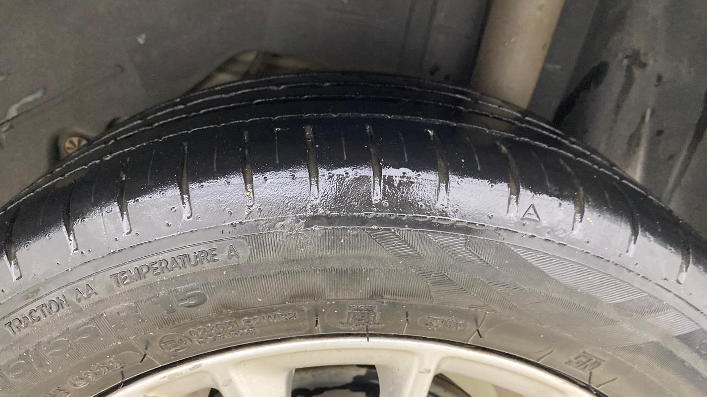 2019 Ford Figo Aspire TITANIUM1.5 DIESEL, Diesel, Manual, 1,43,446 km, Left Rear Tyre Tread