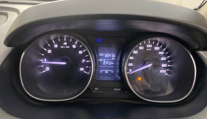 2019 Tata Tiago XZ PETROL, Petrol, Manual, 80,375 km, Odometer Image
