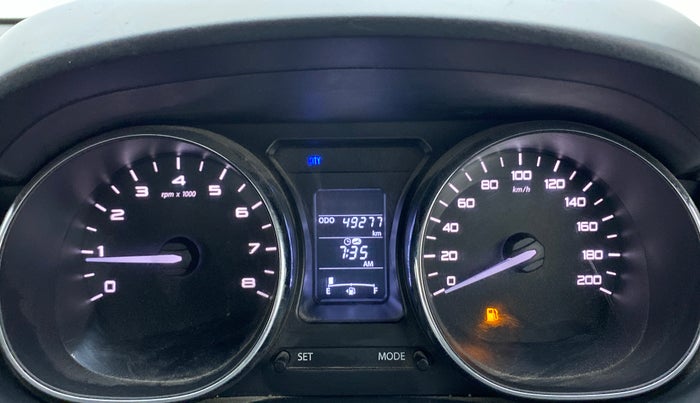 2019 Tata Tiago XZ PLUS PETROL, Petrol, Manual, 49,347 km, Odometer Image