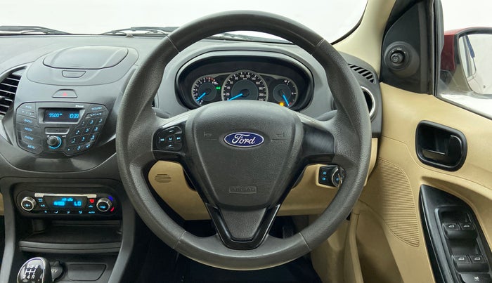 2018 Ford Figo Aspire 1.2 TITANIUM PETROL, Petrol, Manual, 41,300 km, Steering Wheel Close Up