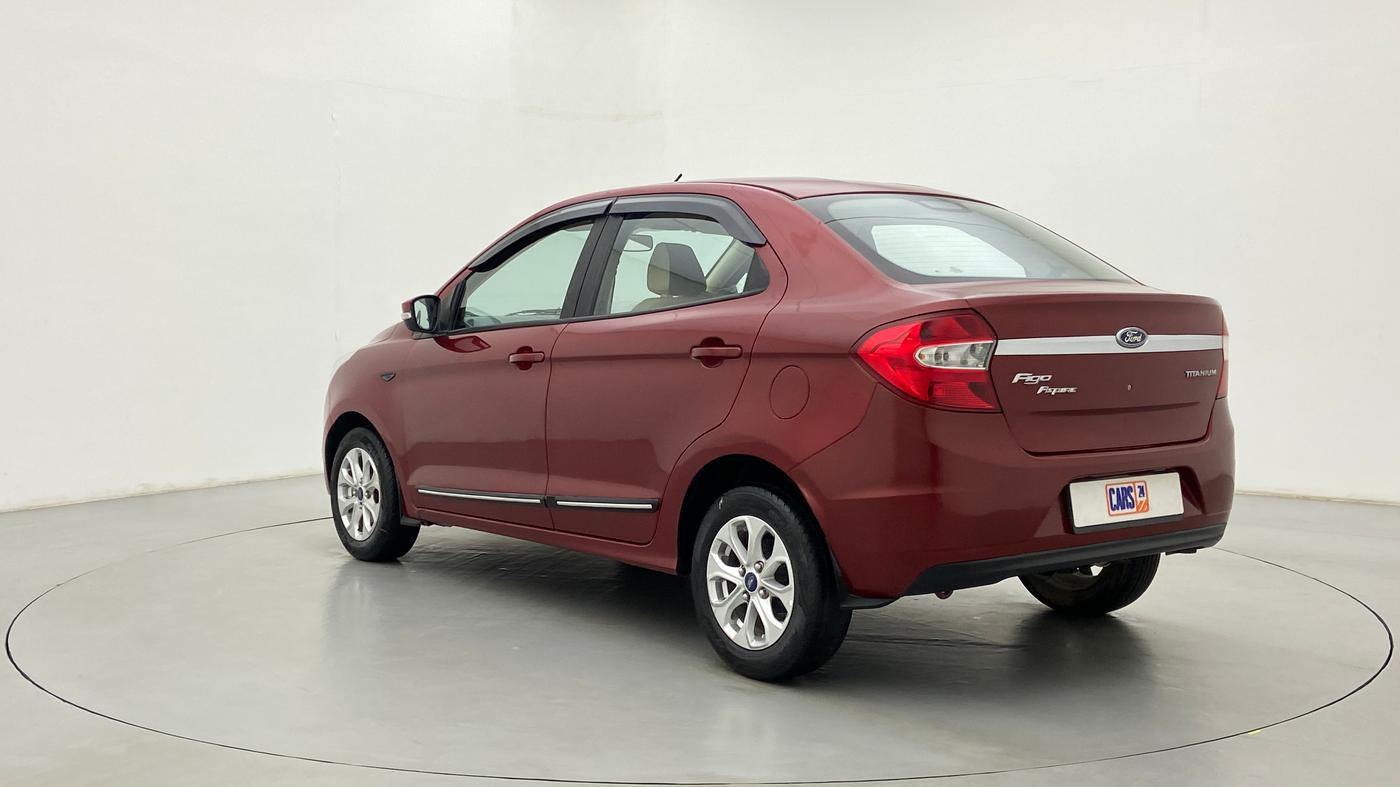 2018 Ford Figo Aspire 1.2 TITANIUM PETROL, Petrol, Manual, 41,300 km, Left Back Diagonal