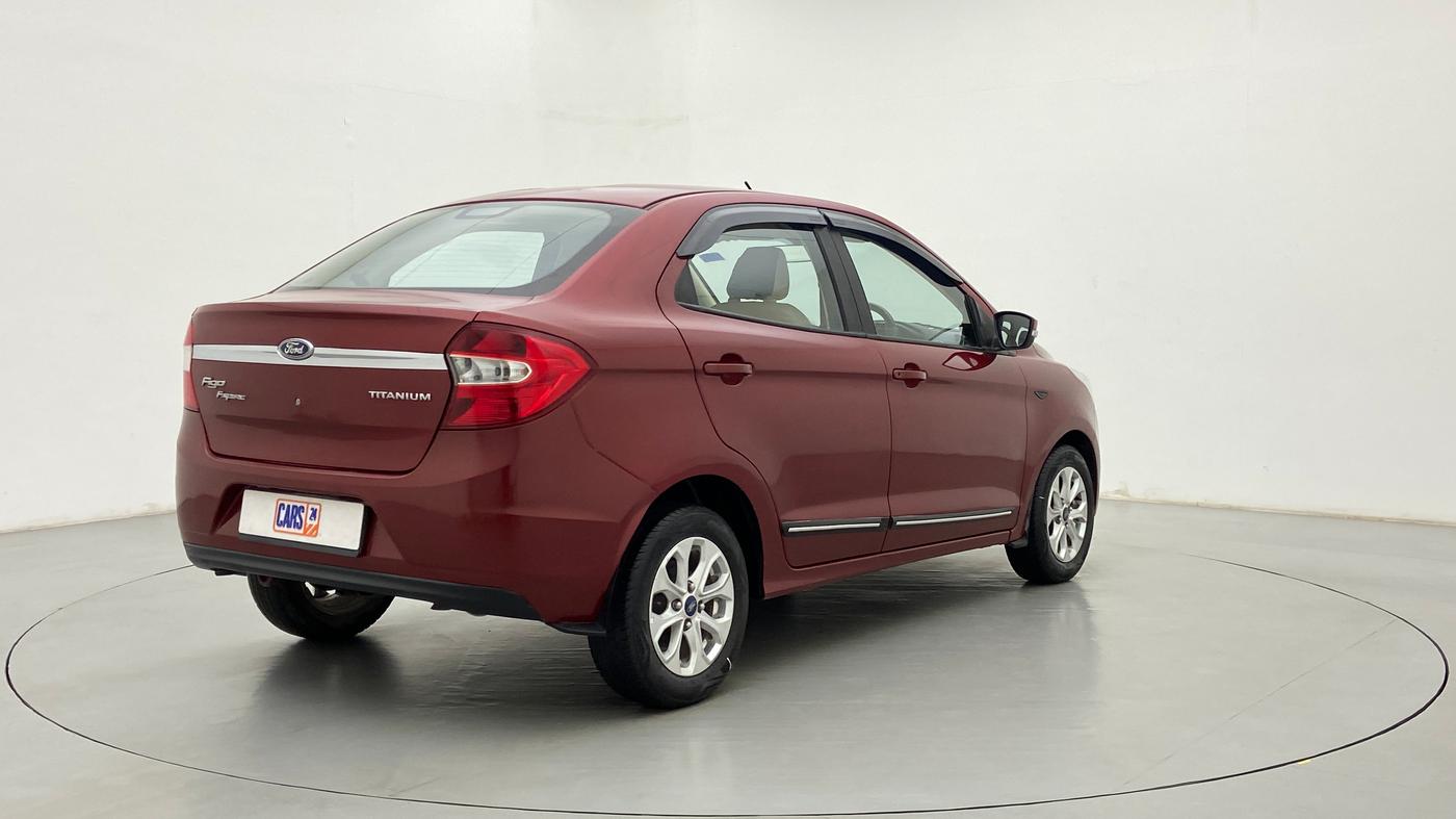 2018 Ford Figo Aspire 1.2 TITANIUM PETROL, Petrol, Manual, 41,300 km, Right Back Diagonal