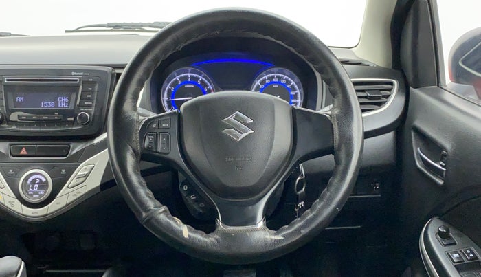 2016 Maruti Baleno DELTA 1.2 K12 AT, Petrol, Automatic, 27,110 km, Steering Wheel Close Up