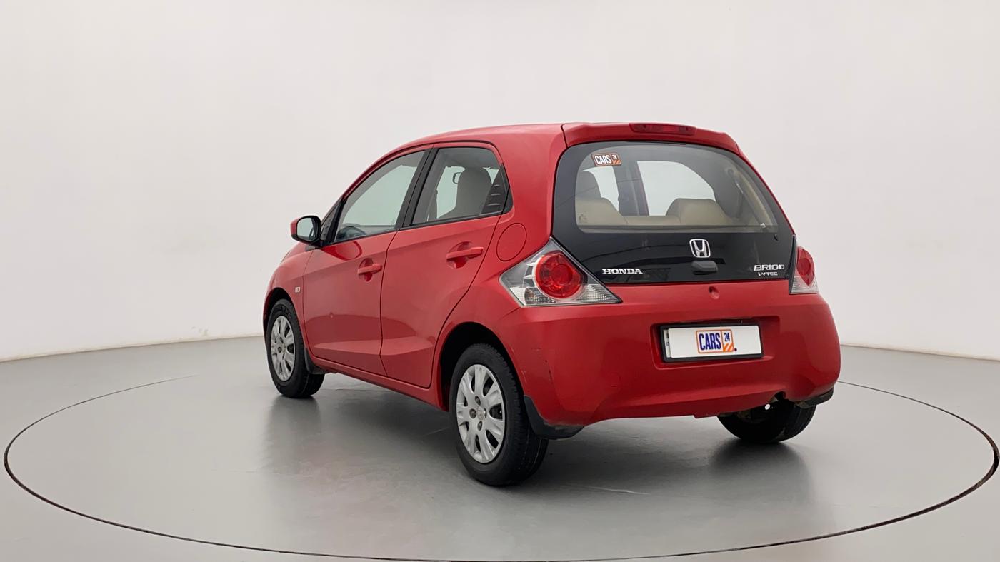 2012 Honda Brio S MT, CNG, Manual, 98,836 km, Left Back Diagonal