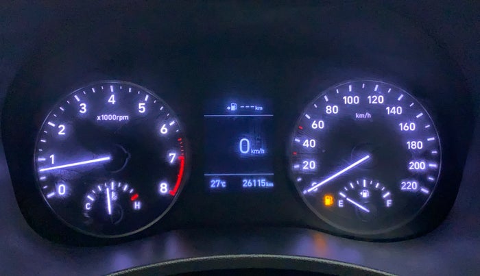 2019 Hyundai Verna 1.6 VTVT SX, Petrol, Manual, 26,115 km, Odometer Image