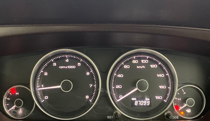 2012 Tata Manza ELAN QUADRAJET BS IV, Diesel, Manual, 87,136 km, Odometer Image