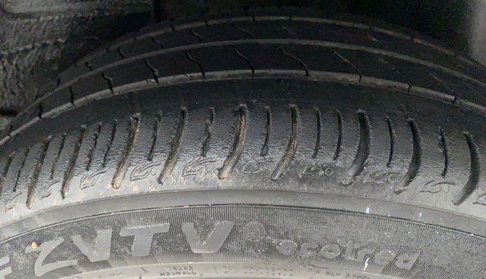2021 Tata ALTROZ XZ PETROL, Petrol, Manual, 64,953 km, Left Rear Tyre Tread