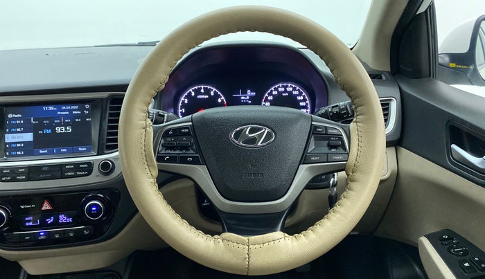 2017 Hyundai Verna 1.6 SX VTVT, Petrol, Manual, 10,705 km, Steering Wheel Close Up