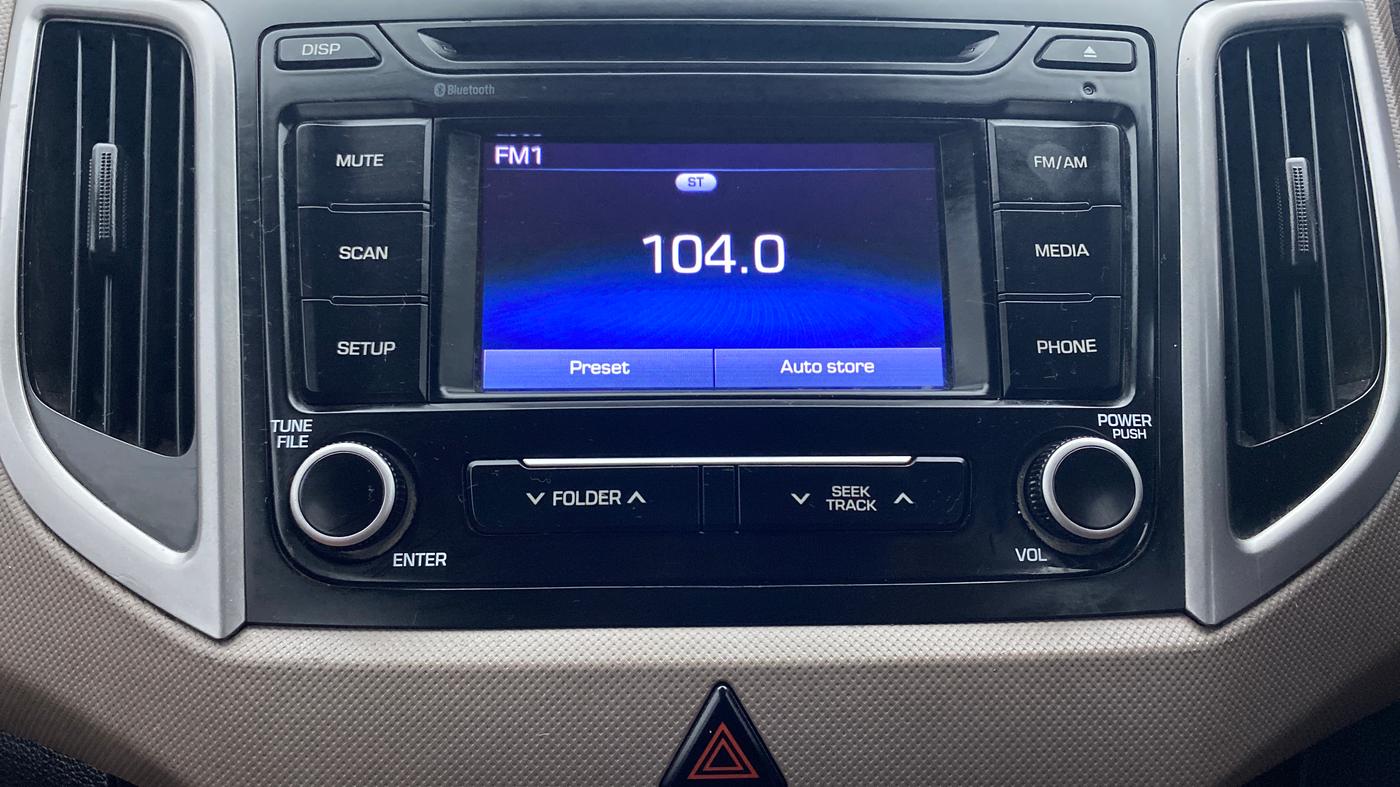 2018 Hyundai Creta 1.4 E PLUS CRDI, Diesel, Manual, 38,429 km, Infotainment System