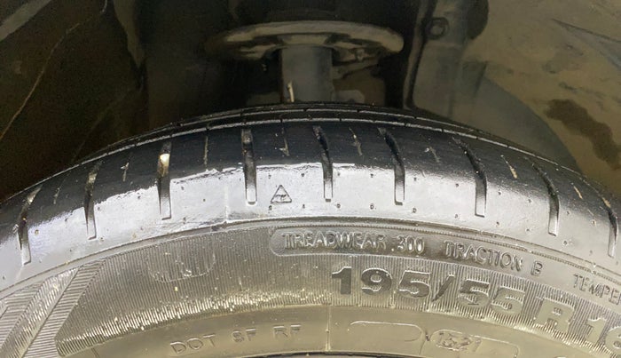 2021 Maruti Baleno ALPHA CVT PETROL 1.2, Petrol, Automatic, 67,612 km, Right Front Tyre Tread