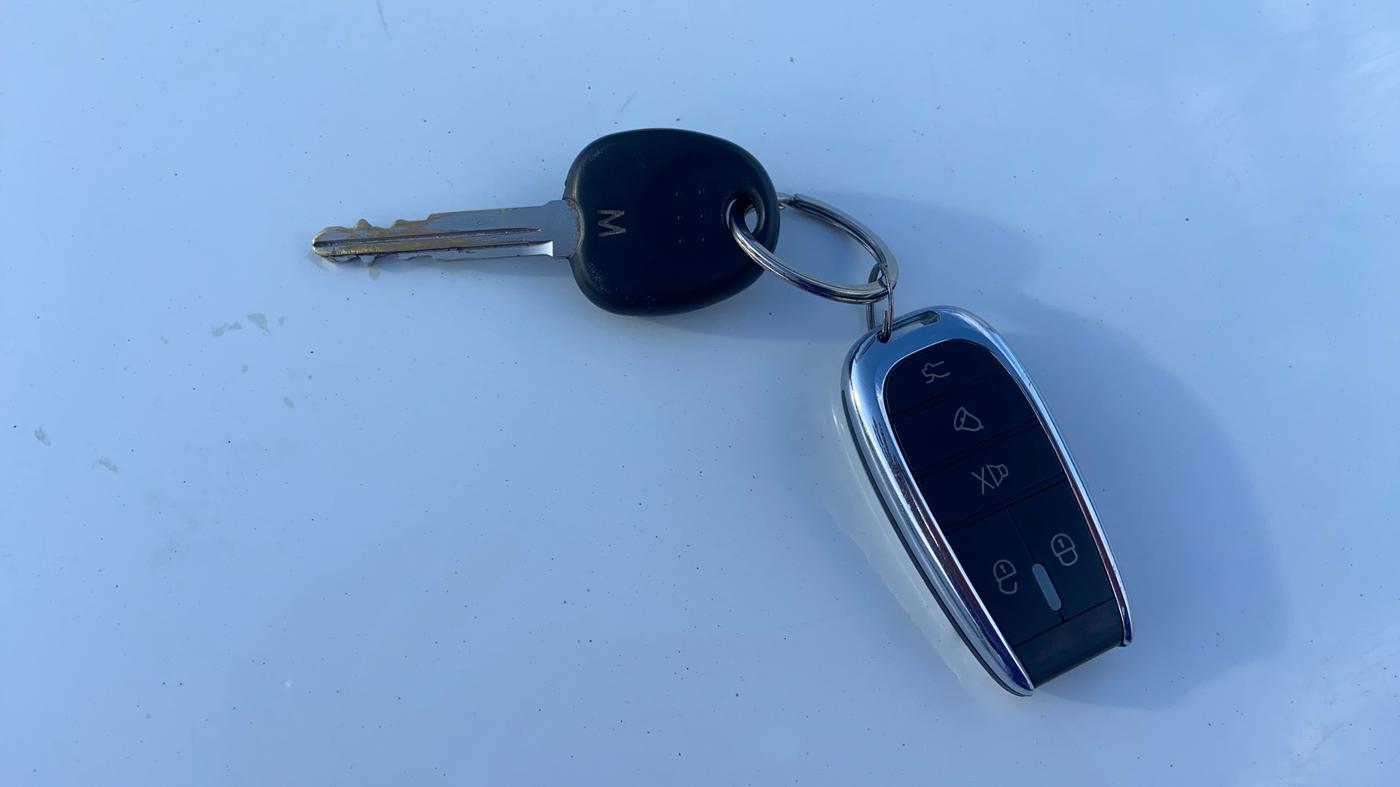 2019 Hyundai NEW SANTRO SPORTZ AMT, Petrol, Automatic, 99,798 km, Key Close Up