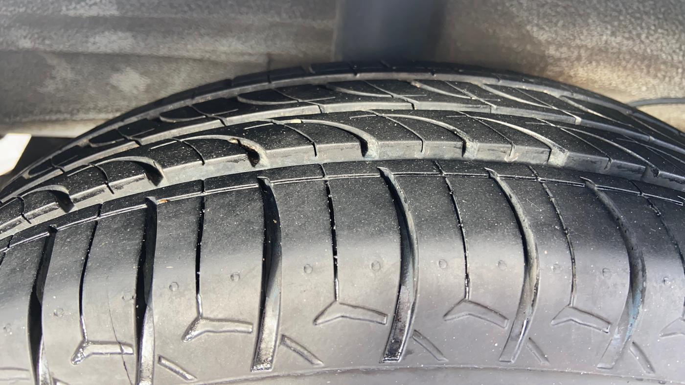 2019 Hyundai NEW SANTRO SPORTZ AMT, Petrol, Automatic, 99,798 km, Right Rear Tyre Tread